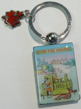 Ivor the Engine Key Ring with Charm